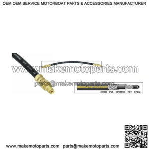 18" Rubber Flexible Trailer Brake Hose