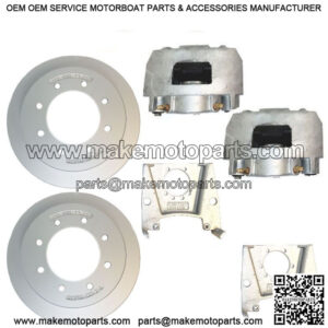 S.A. 13" Dacromet Slip-On Disc Brake Kit, 7k