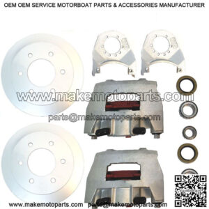 S.A. 12" Dacromet Slip-On Disc Brake Kit, 6k