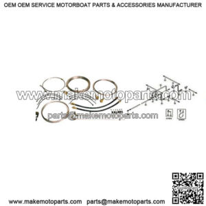 24'6" Tandem Axle Trailer Brake Tubing Kit