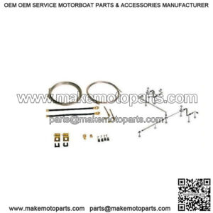 25' Single Axle Trailer Brake Tubing Kit