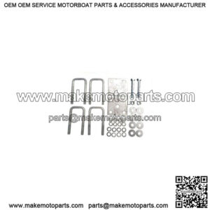 Single Axle Mounting Kit for 2"x3" Axles