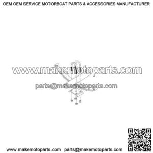 Galvanized Tie Plate Kit for 2-3/8" Round Trailer Axle