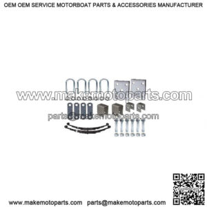 3500 lb. Leaf Spring Suspension Kit,