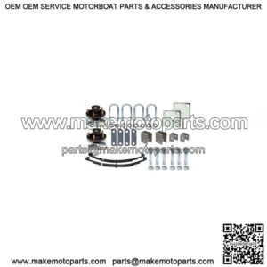 3,500 lb. Leaf Spring Suspension Kit w/5-Lug Hubs,