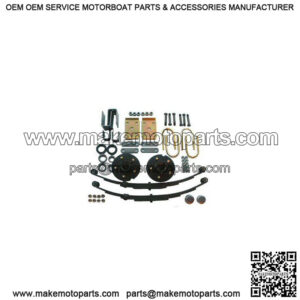 3,500 lb. Leaf Spring Suspension Kit w/5-Lug Hubs