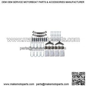 Tandem 6,000 lb. Leaf Spring Suspension Kit,