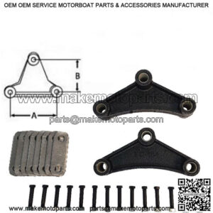 Tandem Axle Suspension Kit w/ 33" Axle Spacing