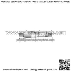 Axle Spindle for 1-3/8" x 1-1/16" Wheel Bearings