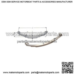 26.25" Slipper Leaf Spring (3 leaves / 1,500 lb.)