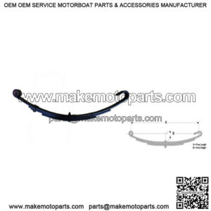 26.38" C-Hook Leaf Spring (3 leaves / 1500 lb.)