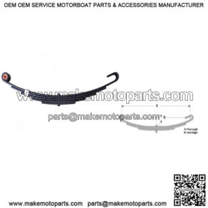 26.38" C-Hook Leaf Spring (5 leaves / 2750 lb.)
