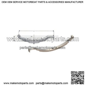 26.48" Slipper Leaf Spring (7 leaves / 4000 lb.)