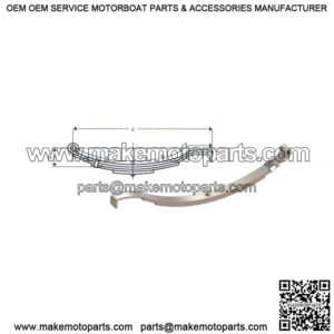 26.98" Slipper Leaf Spring (5 leaves / 3000 lb.)