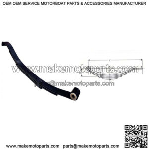 27.13" Hook End Slipper Leaf Spring (3 leaves / 1500 lb.)