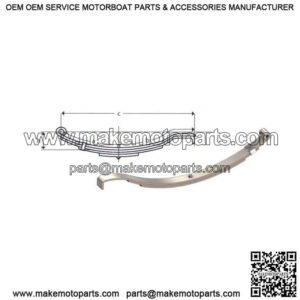 29.5" Slipper Leaf Spring (6 leaves / 4,000 lb.)
