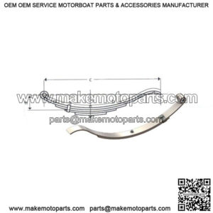 20.75" Slipper Leaf Spring (3 leaves / 1000 lb.)