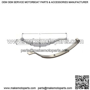 30" Flat End Slipper Leaf Spring (5 leaves / 2,293 lb.)