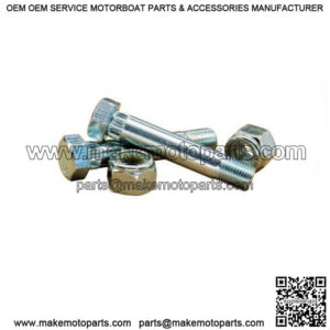 9/16" x 3" Shackle Bolt & Nut (1 pair)