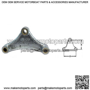 6-1/4" Galvanized Tri-Angle Leaf Spring Equalizer Bar