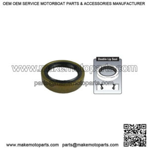 Double Lip Grease Seal, 1.719" ID x 2.565" OD