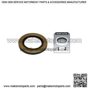 Double Lip Grease Seal, 2.125" ID x 3.375" OD