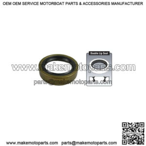 Double Lip Grease Seal, 2.25" ID x 3.376" OD