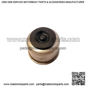 - KNOTT Satinless Steel Dust Cap with Grommet, 1.98"