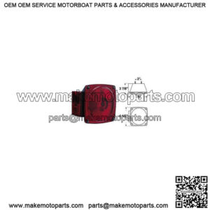 Submersible Left Hand Tail Light