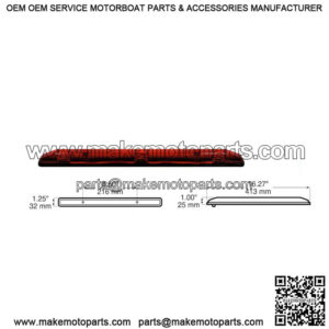 LED Rear Identification 3-Light Bar