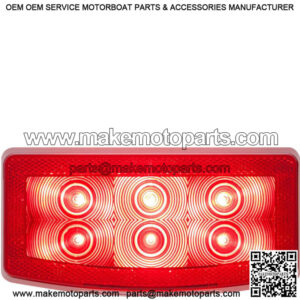 LED Right Hand Under 80" Wide Trailer Tail Light