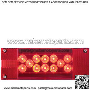 LED Low Profile Left Hand Trailer Tail Light