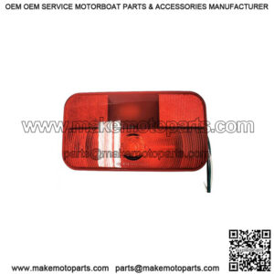 RV Right Hand Trailer Tail Light w/ Black Base