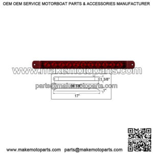 LED Streamline Third Brake Light