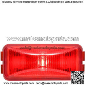 Red Mini Thin Line LED Marker/Clearance Light
