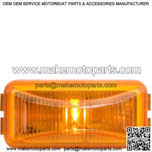Amber Mini Thin Line LED Marker/Clearance Light