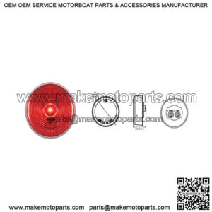 2" Red LED Marker/Clearance Light