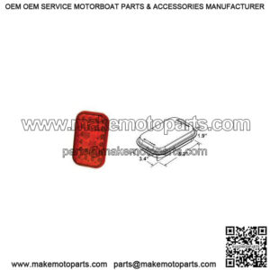 Rectangular LED Stop/Turn/Tail Lamp