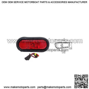 Super 66  Red LED Stop/Turn/Tail Light Kit