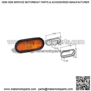 Model 60  Side Turn Signal/Marker Kit