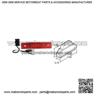 Model 35  LED 3/4" Slim Marker Light