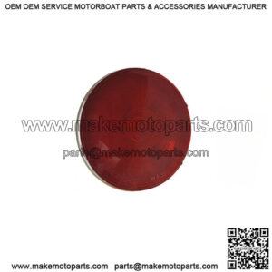 Mount  II 4" Round Stop/Turn/Tail Lamp, White Housing