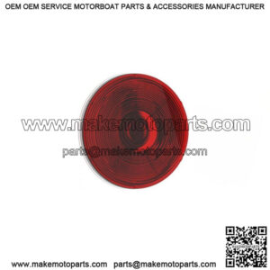 Mount  II 4" Round Stop/Turn/Tail Lamp, Clear Housing