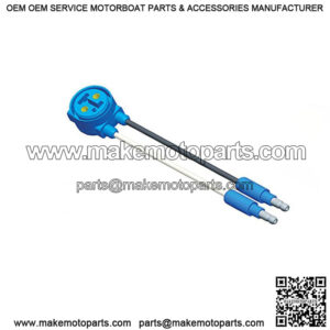 Marker Light Turtleback  II Pigtail, 2 x .180 Male