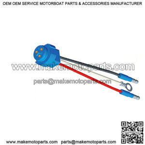 Stop/Turn/Tail Light Female Pigtail, 2 x .180 Male