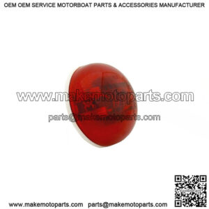 Super Nova  Red Round Dome LED Clearance Light, 2-1/2"