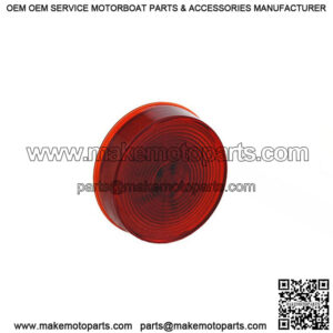 Hi Count  Red Round LED Clearance Light, 2-1/2"