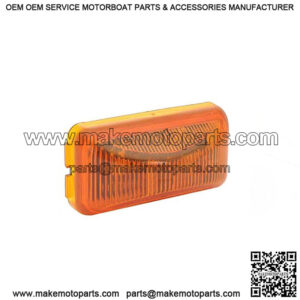 Hi Count  Amber Rectangle LED Clearance Light, 3"