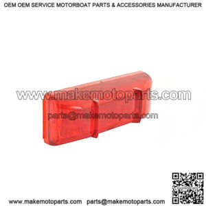 Super Nova  Red Rectangle LED Clearance Light,PC 4"