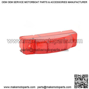 Super Nova  Red Thin-Line Rectangle LED Clearance Light, PC 4"